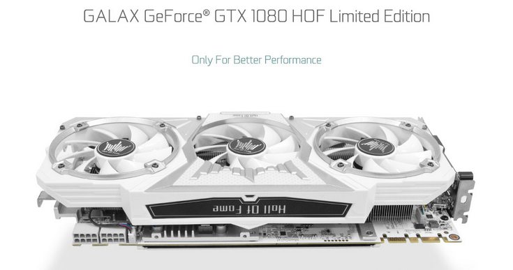 Galax GeForce GTX 1080 HOF Limited Edition  , GPU      1961 