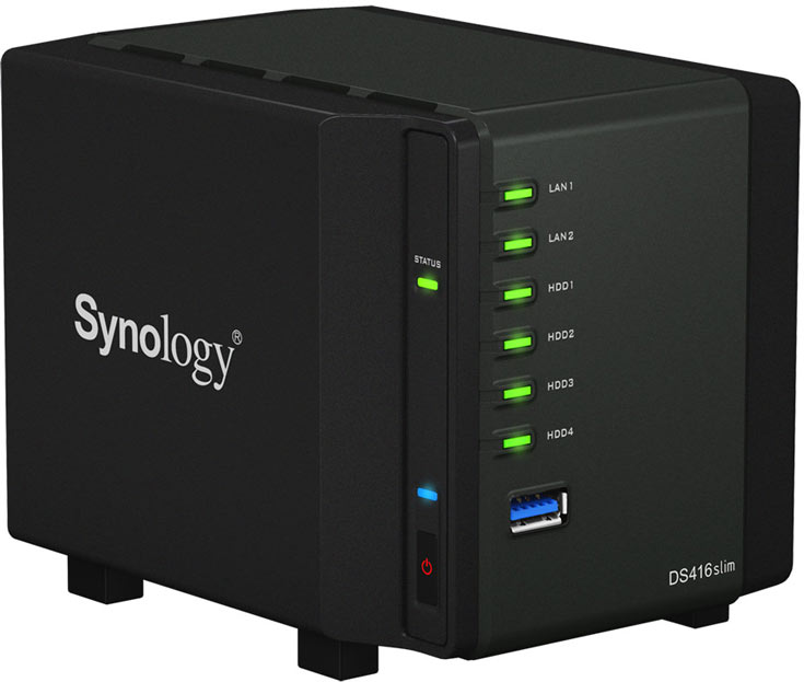    Synology DiskStation DS416slim      2,5 