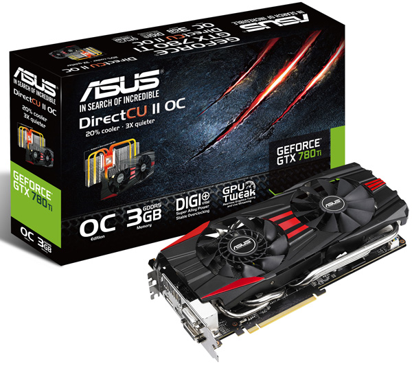 Asus   3D- GeForce GTX 780 Ti DirectCU II