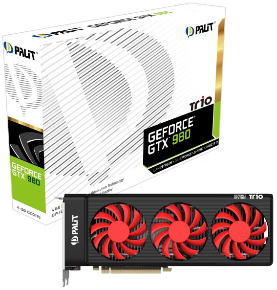 3D- Palit GeForce GTX 980 Trio        GPU