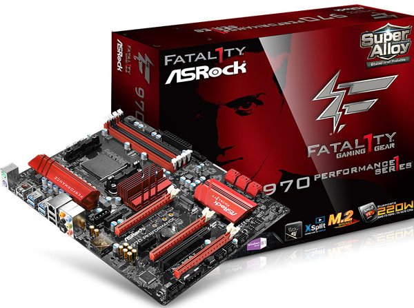   ASRock Fatal1ty 970 Performance   AMD  TDP  220 