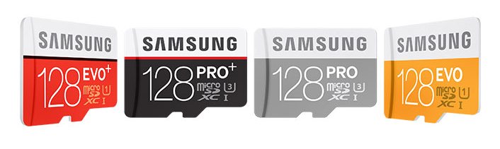   Samsung microSD PRO Plus      128 