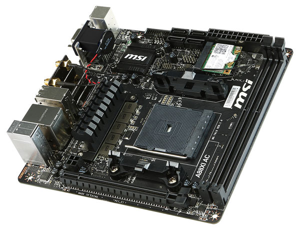   MSI A88XI AC  mini-ITX   AMD   FM2+