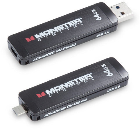   Monster Digital Advanced USB 3.0 OTG    USB  micro-USB