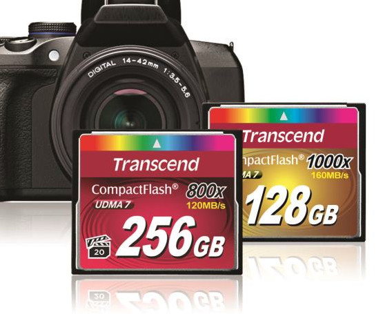    Transcend Premium CompactFlash 800x  256 