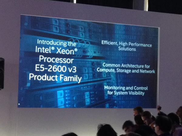   Intel Xeon E5-2600/1600 v3     