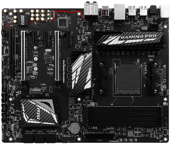   MSI 970A Gaming Pro Carbon   AMD   AM3+   