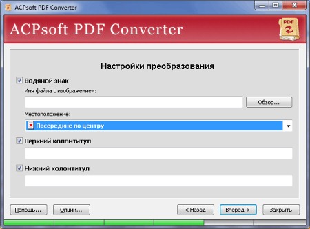 ACPsoft PDF Converter v.1.0 -   PDF   