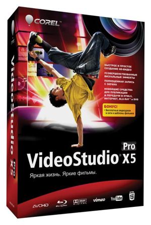 Corel        Corel VideoStudio Pro X5